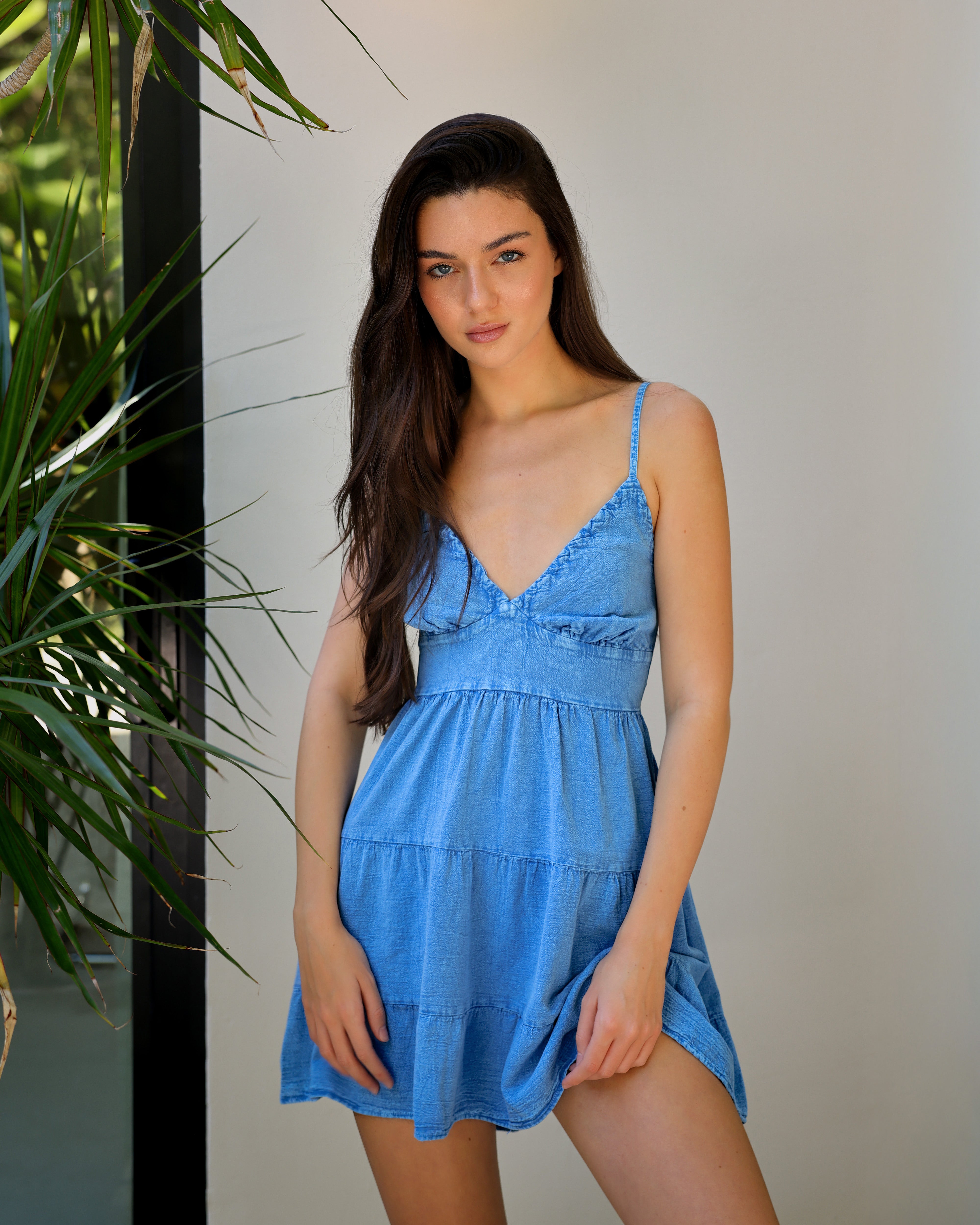 'Dakota' Cotton Mini Dress