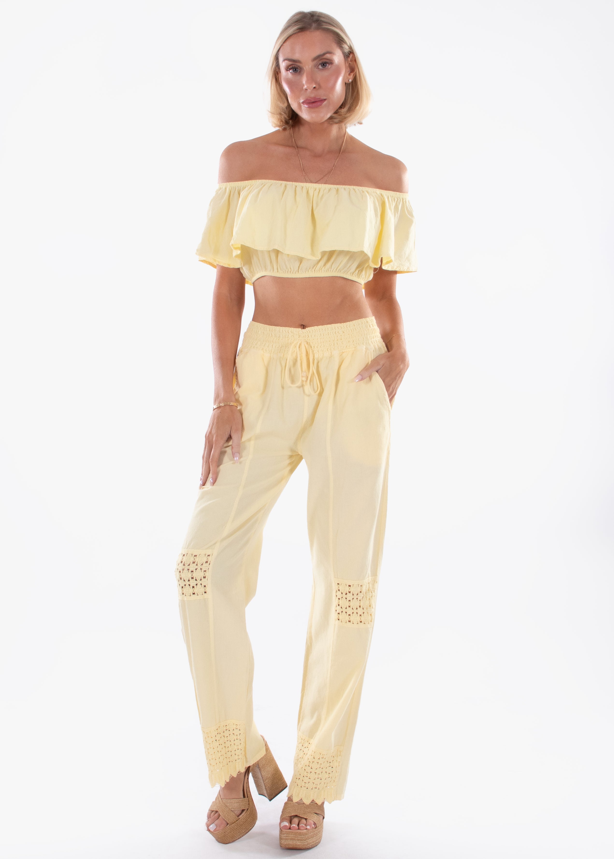 'Brooklyn' Off Shoulder Top