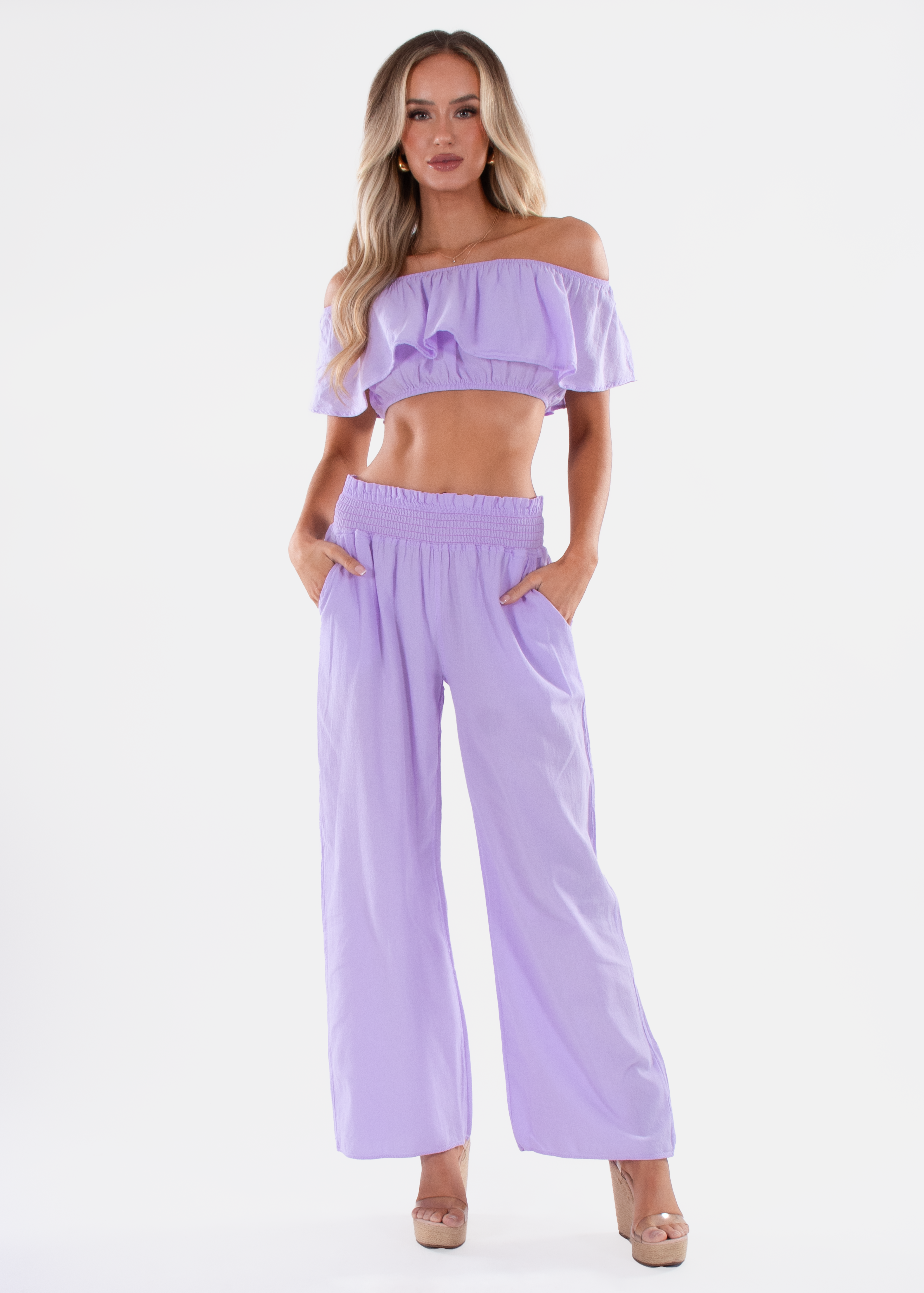 'Brooklyn' Off Shoulder Top